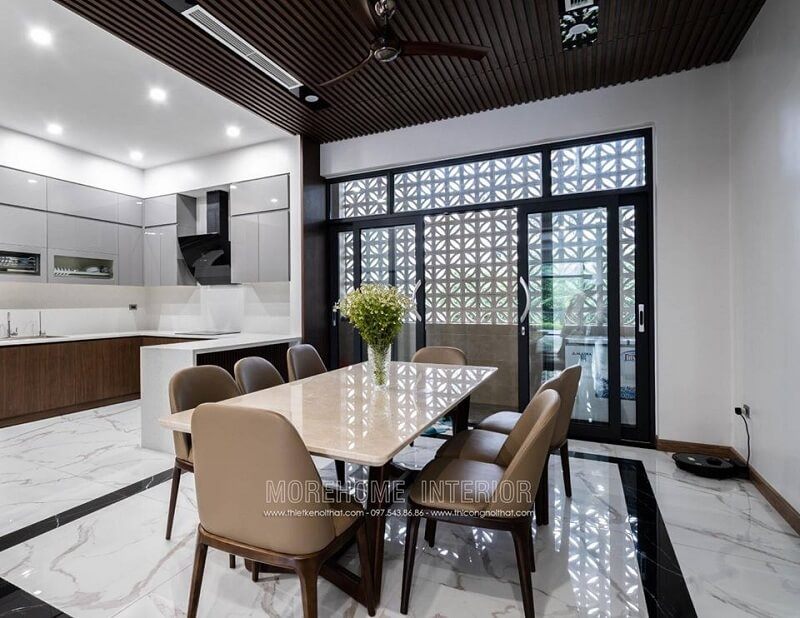 Mẫu bàn ăn hiện đại đang được ưa chuộng hiện nay